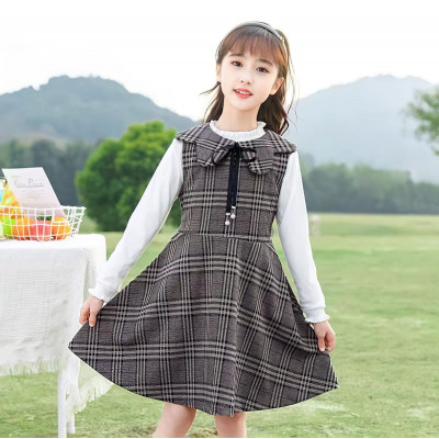 dress 2in1 modis square pretty (040803) - dress anak perempuan